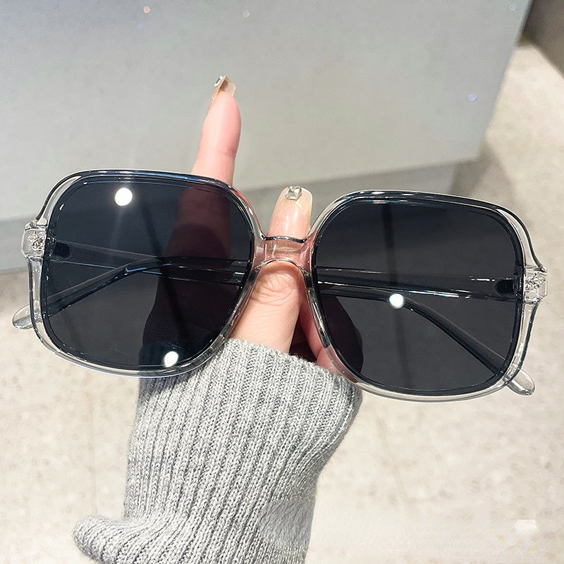 Wholesale PC Square Rice Nail Big Frame Men and Women Uniform Sunglasses